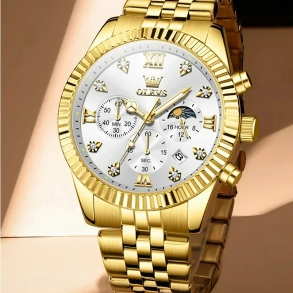 Olevs elegant gold